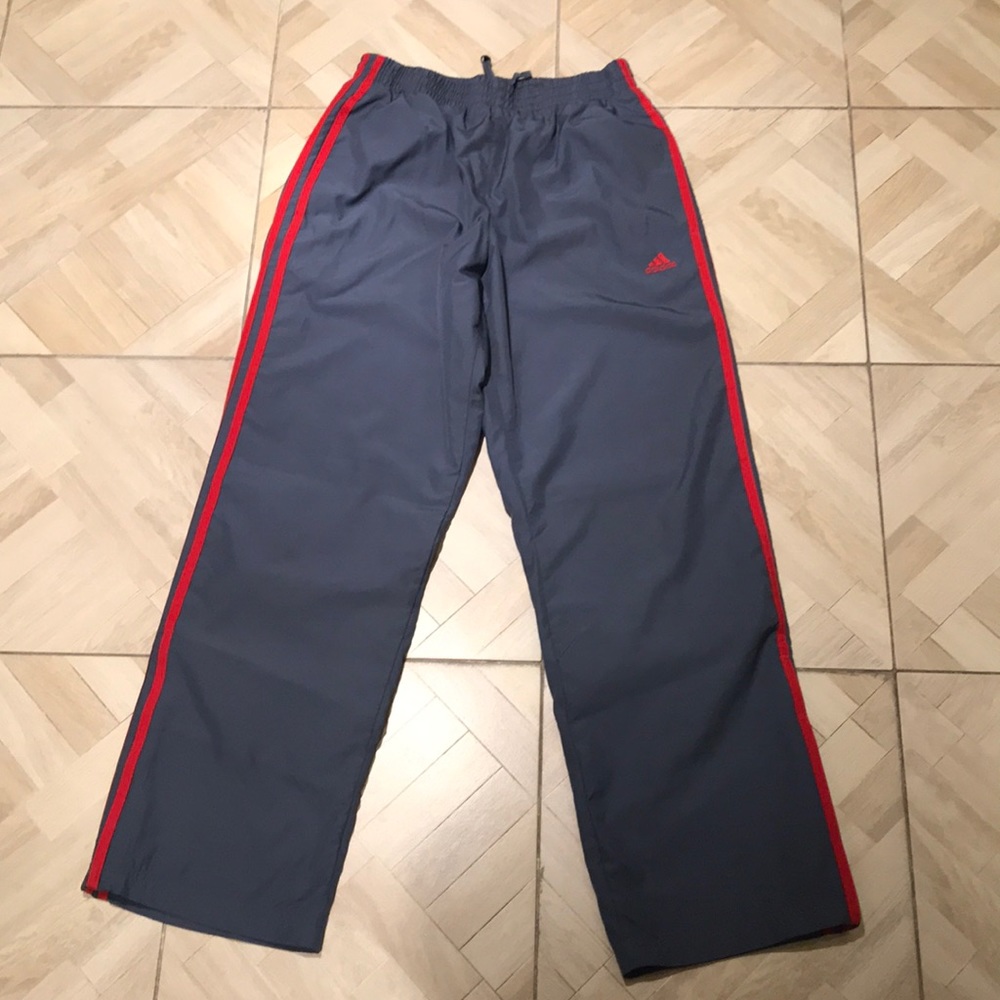 Adidas track pants with pockets